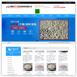 分子筛-活性氧化铝-干燥剂球-河南同兴万鑫环保科技有限公司
