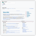 Meta, a Wikimedia projec